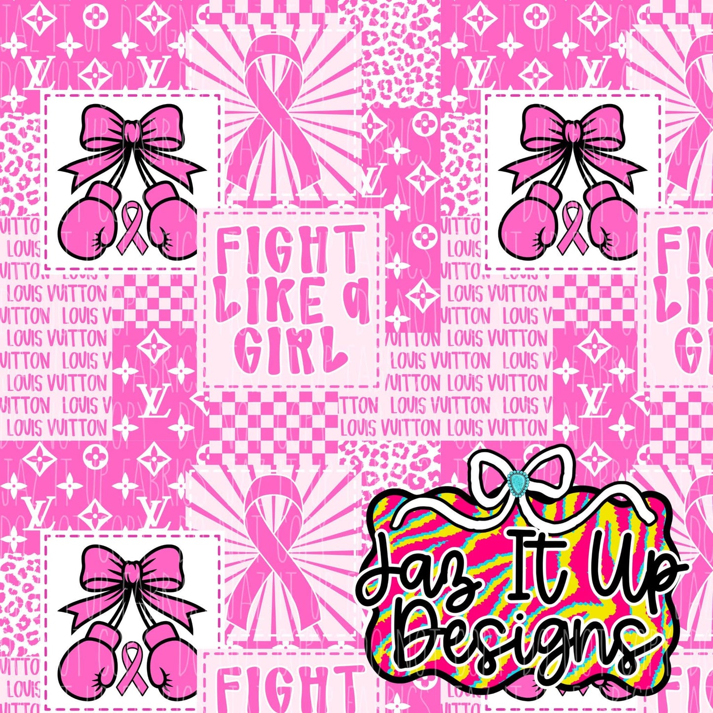 *Digital File* Breast Cancer Awareness 300DPI Seamless File