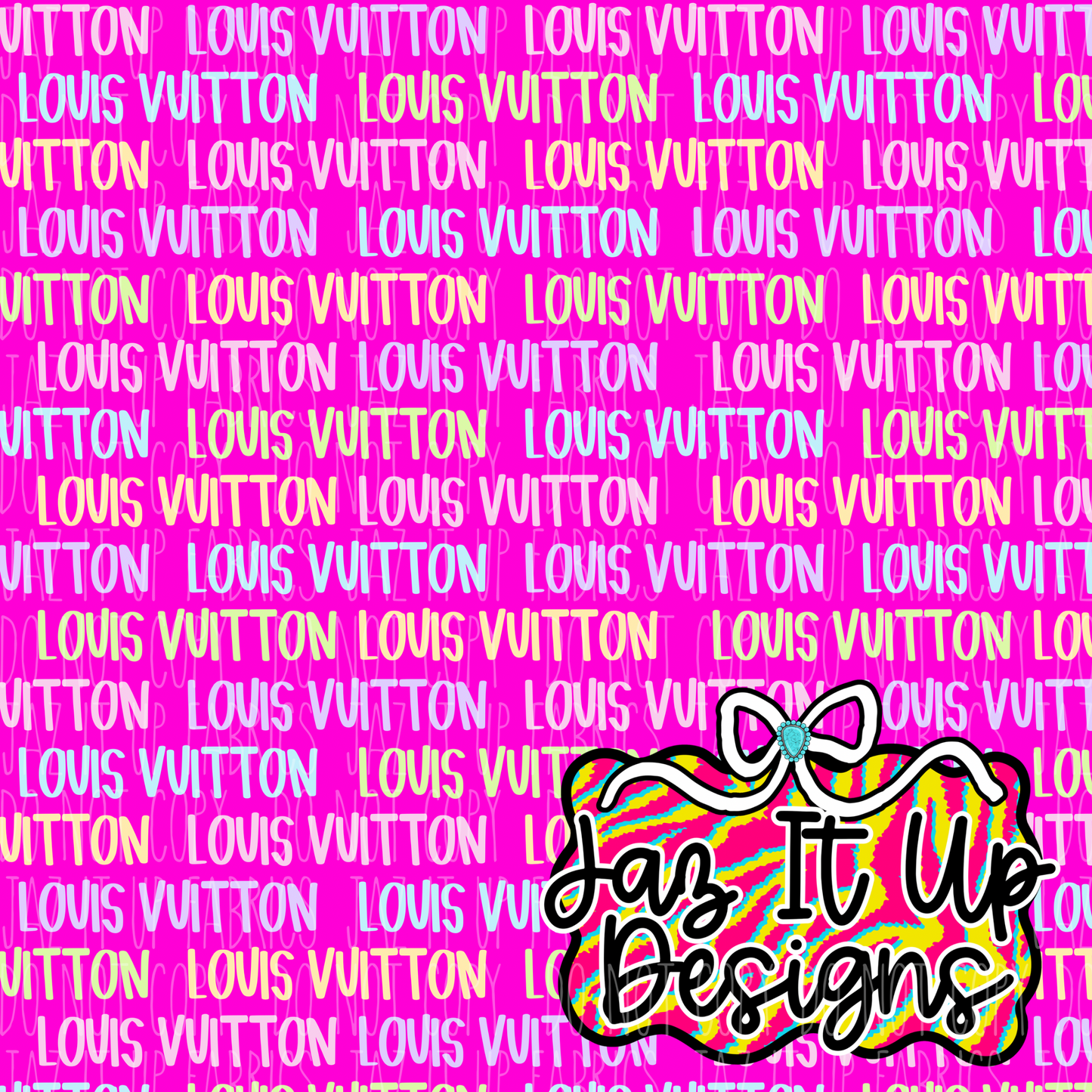 *Digital File* Boujee Script 300DPI Seamless File