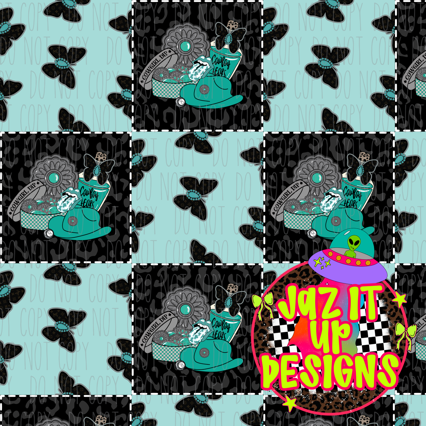 *Digital File* Cowboy Tears 300DPI Seamless File