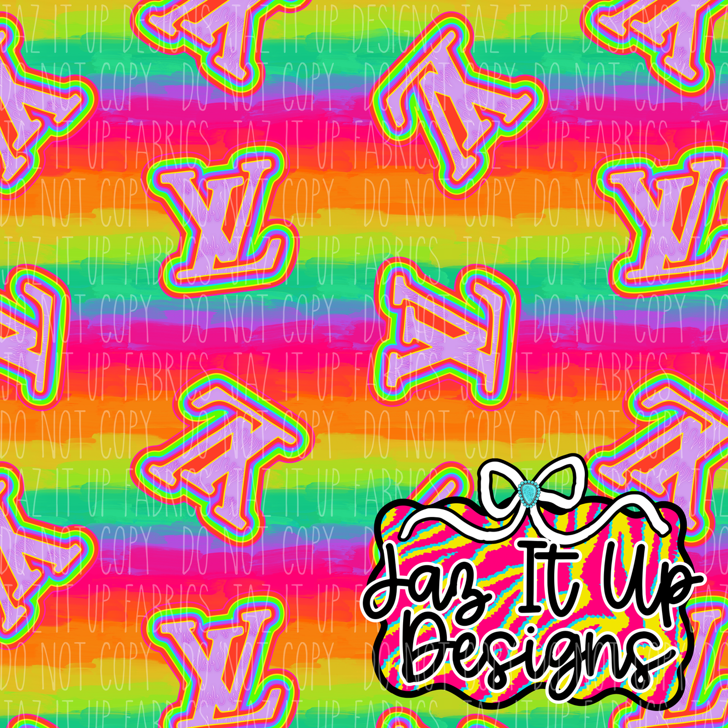 *Digital File* Rainbow Boujee 300DPI Seamless File