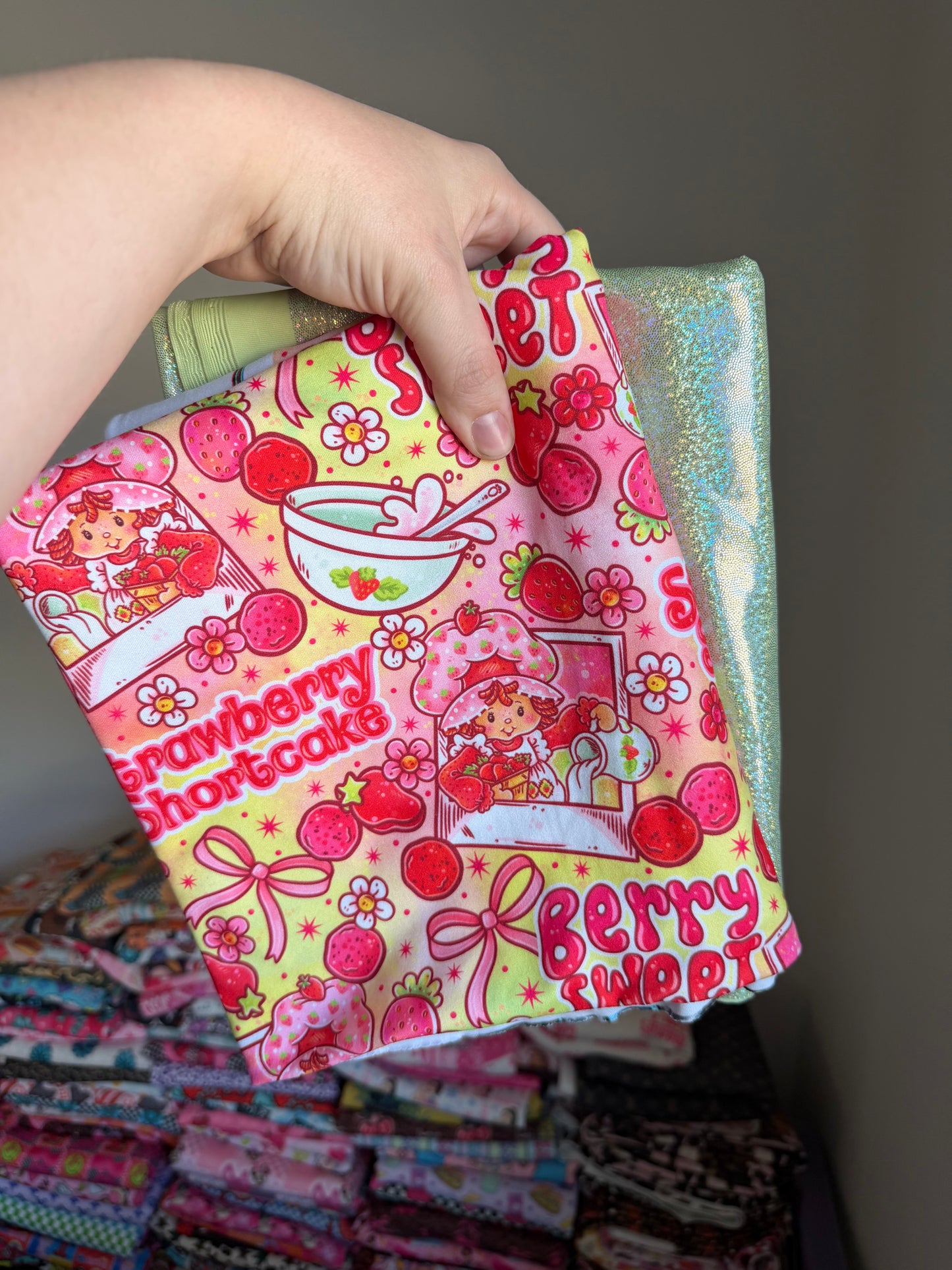 SSCake Heavy 1Y + Light Green GlitterHolo4Way 1Y