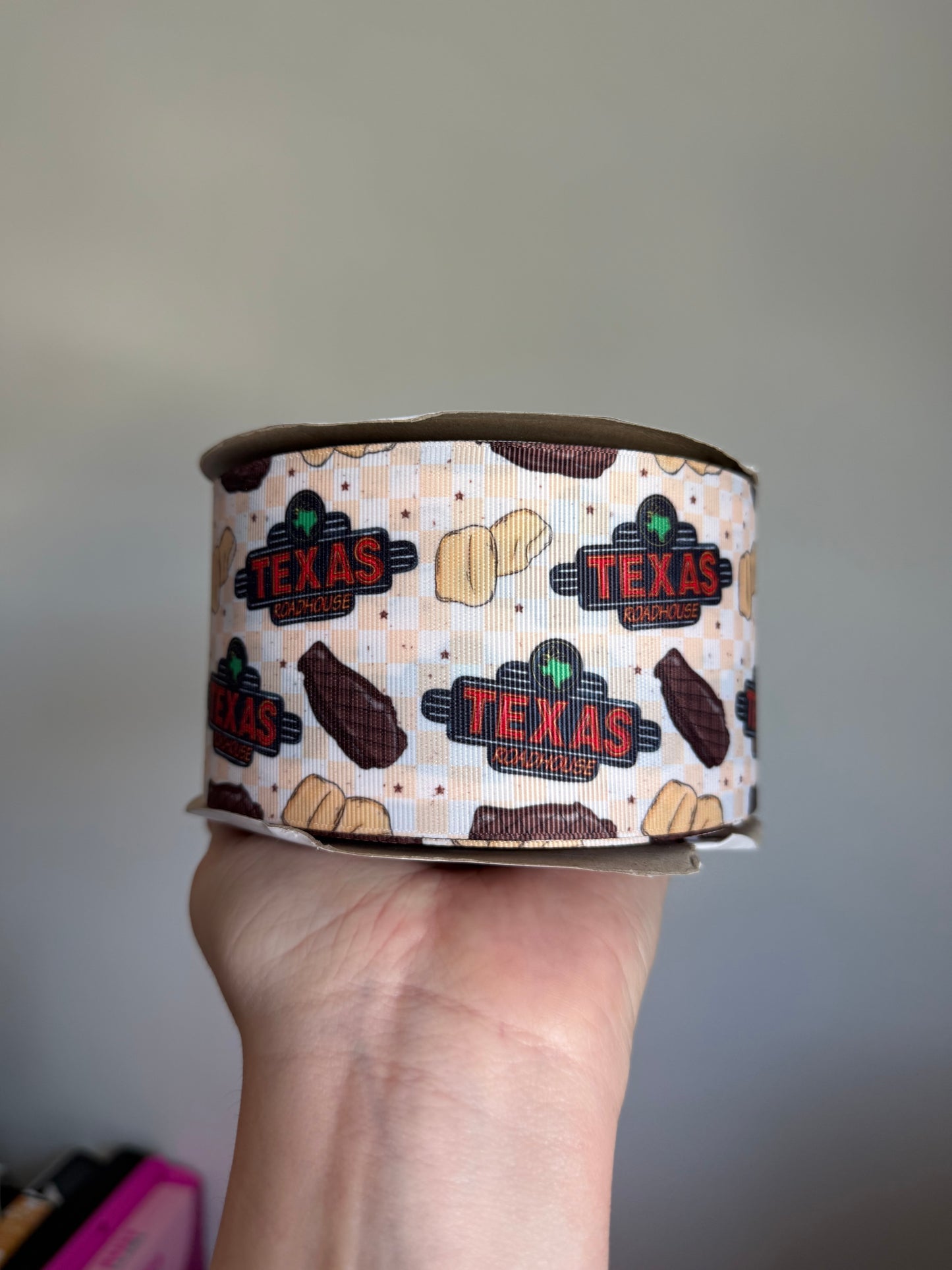 3” Grosgrain Rolls Ribbon (by the yard)