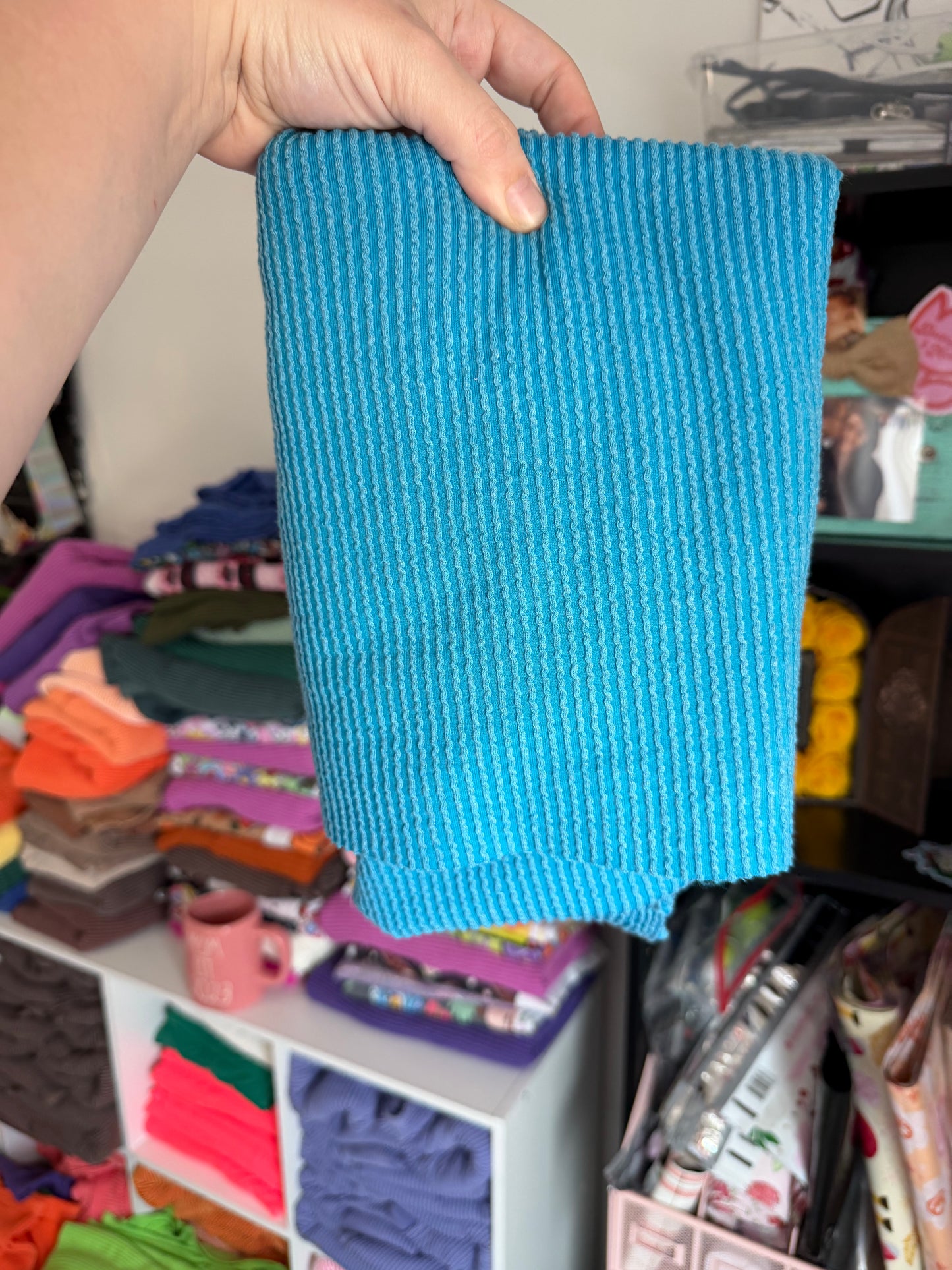Turquoise Urban Rib 1Y
