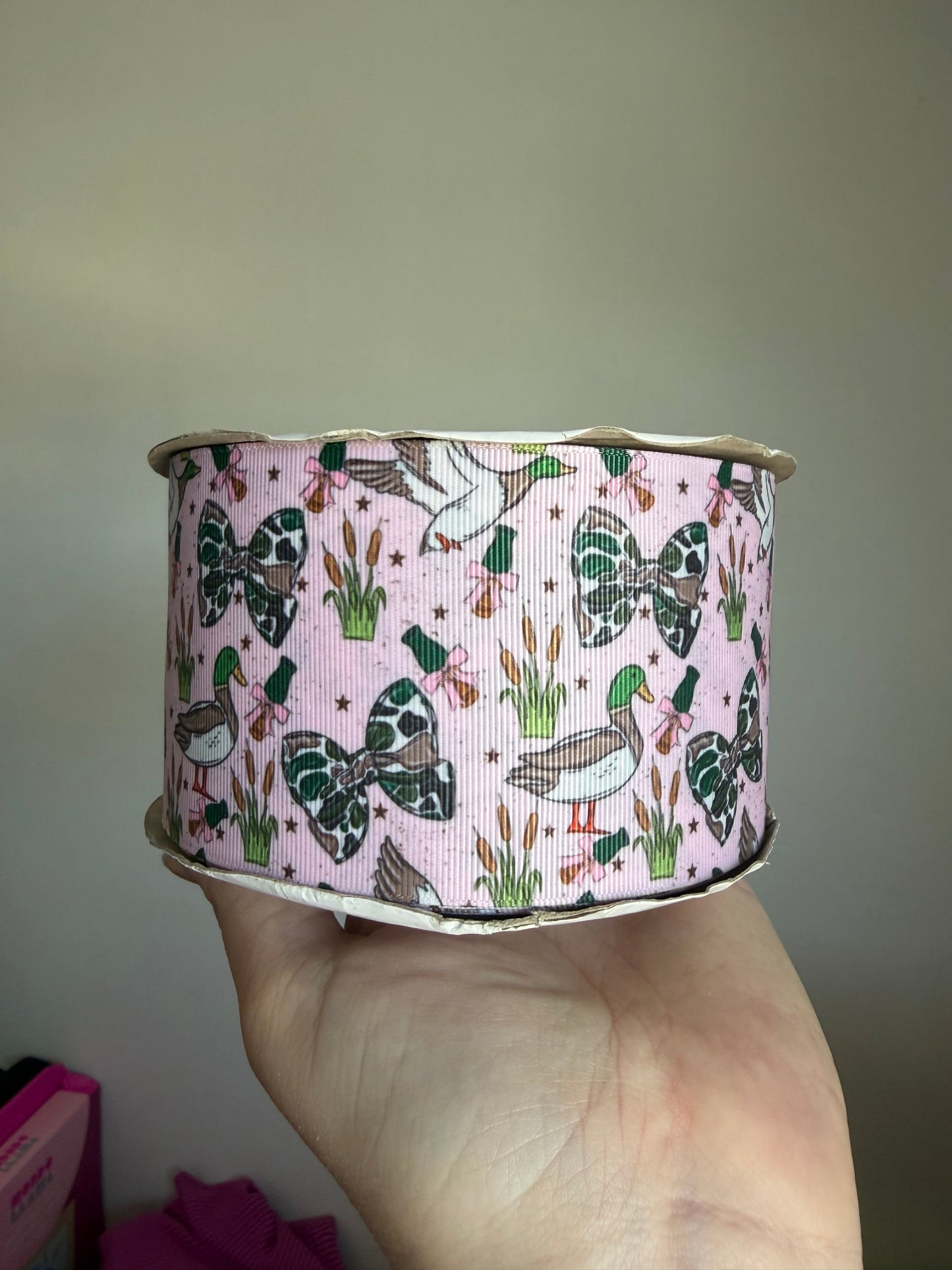3” Grosgrain Duck Ribbon (by the yard)