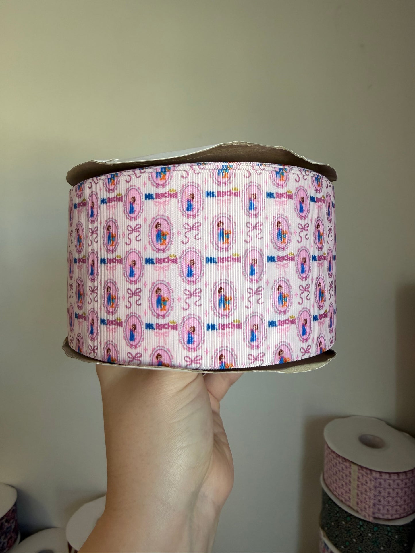 3” Grosgrain Rach Ribbon (by the yard)