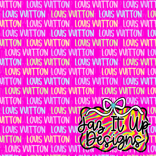 *Digital File* Boujee Script 300DPI Seamless File