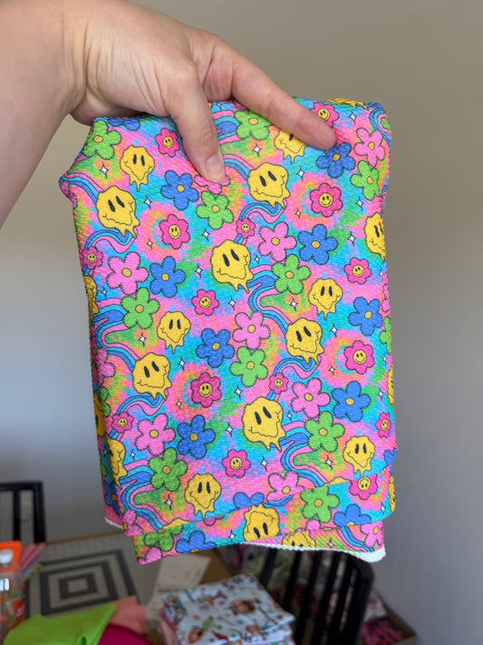 1/2 Yd Groovy Smiles Bull