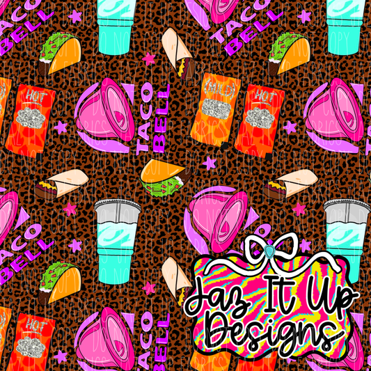 *Digital File* Tacos 300DPI Seamless File
