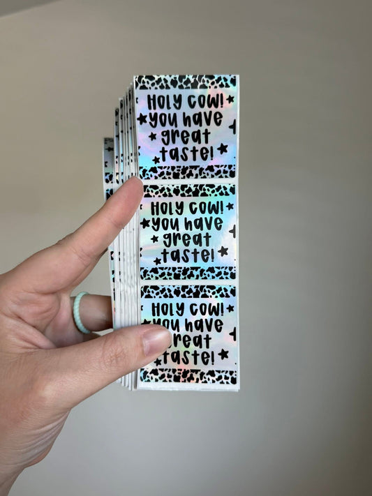 Holy Cow - Holographic