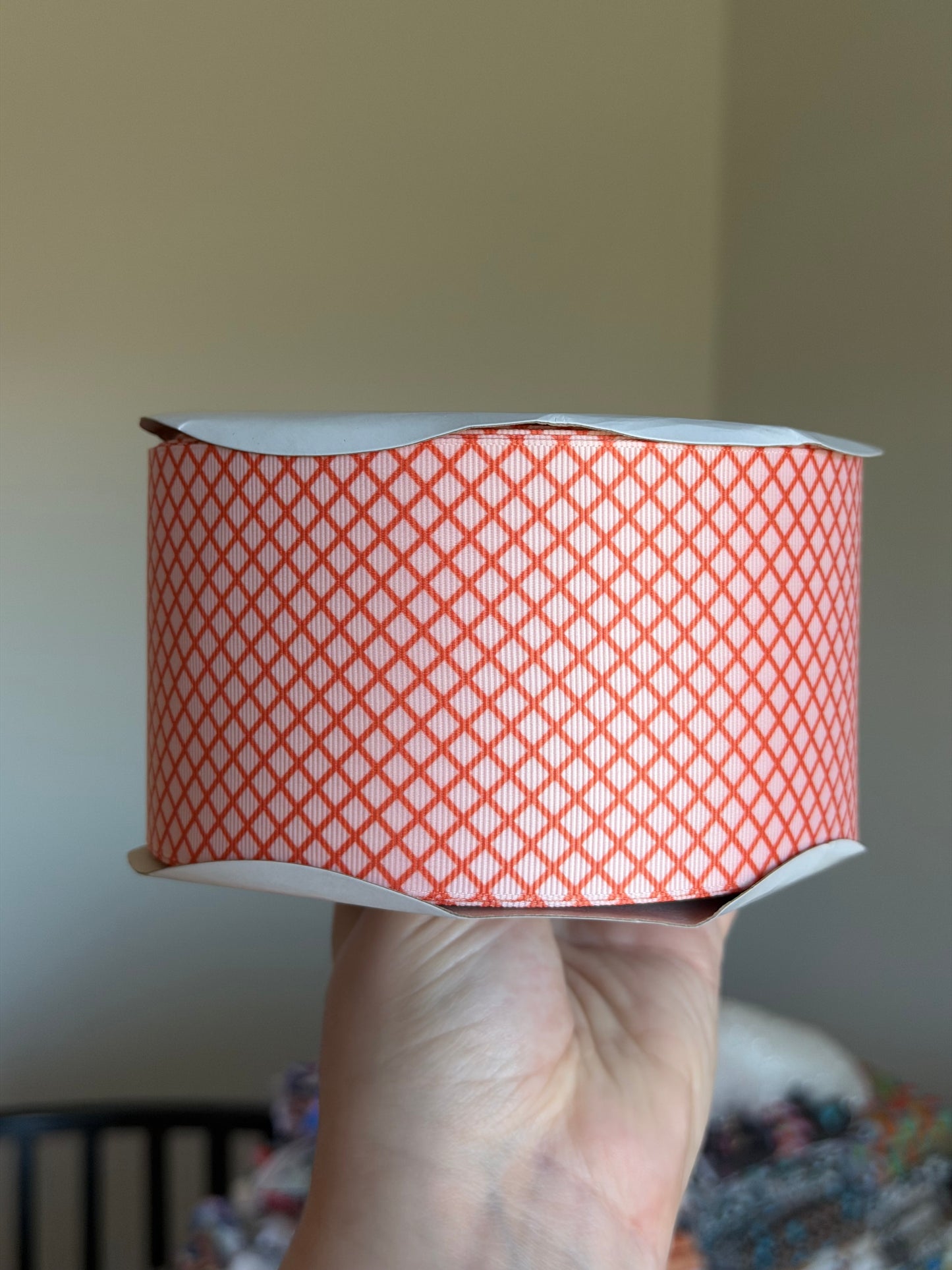 3” Grosgrain Waffle Cone Ribbon (by the yard)