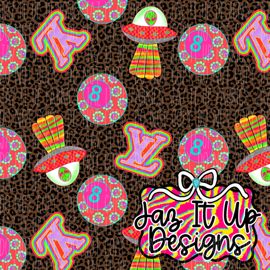 *Digital File* Boujee Alien 300DPI Seamless File