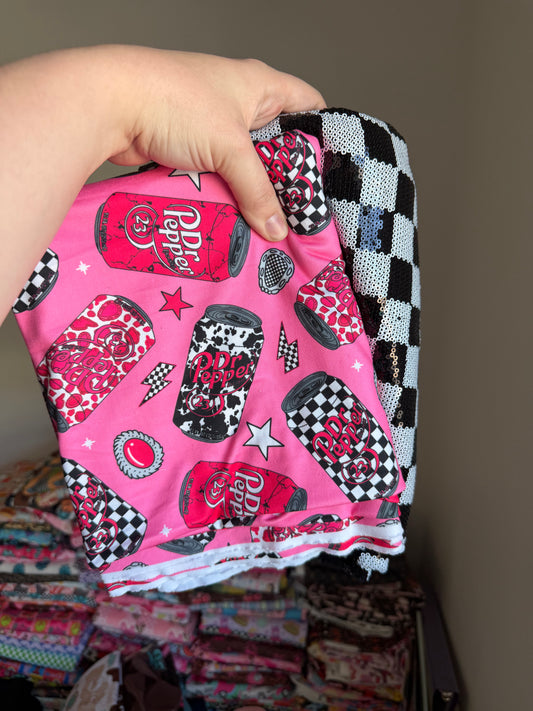 Western Pep Heavy 1Y + Mesh Check Sequins 1Y