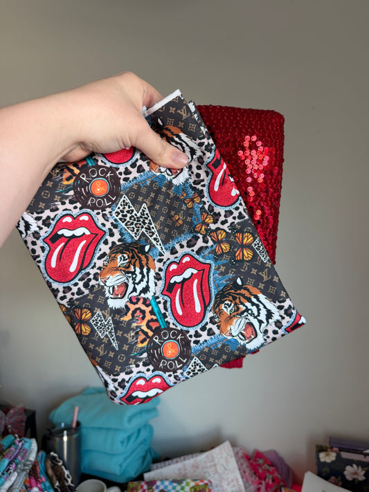 RockNRoll Heavy 1Y + Red Velvet Sequin 1Y