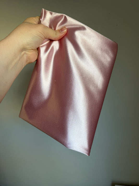 Blush Stretch Knit Satin 1Y