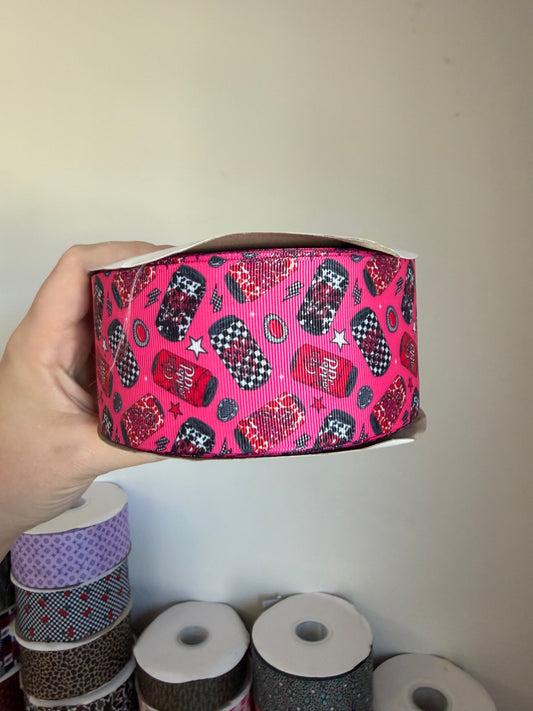 2.5” Grosgrain Western Pep Ribbon (by the yard)