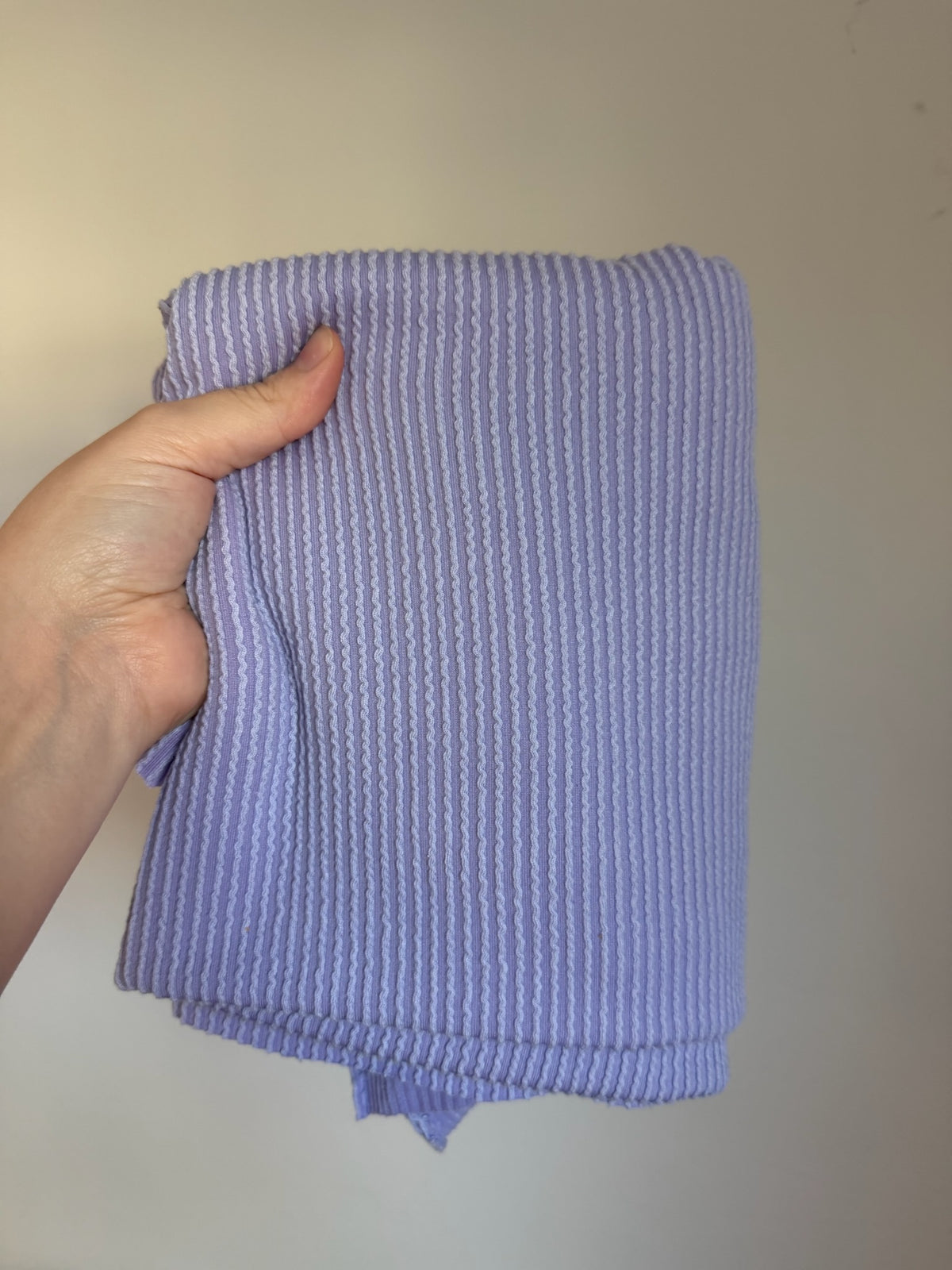 Single Yd Cut Urban Rib - Lilac