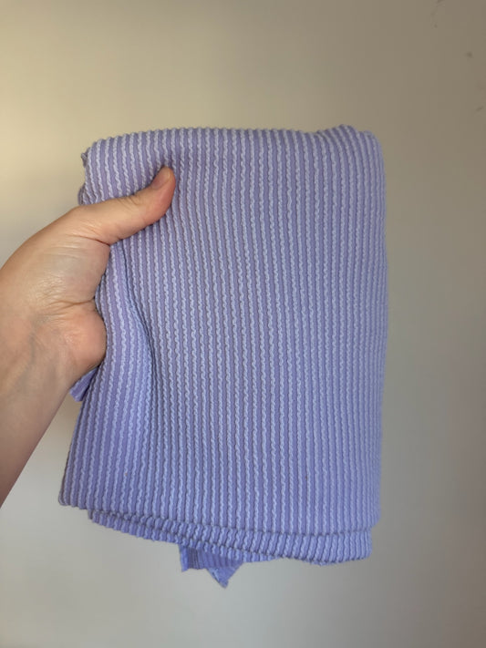 Single Yd Cut Urban Rib - Lilac