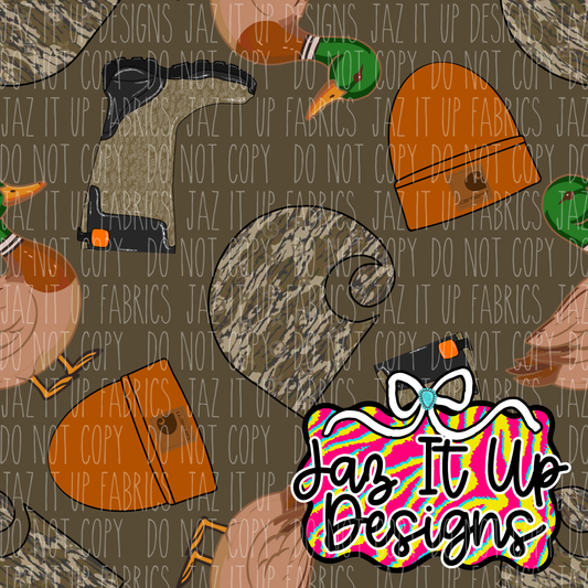 *Digital File* Boujee Duck Car 300DPI Seamless File