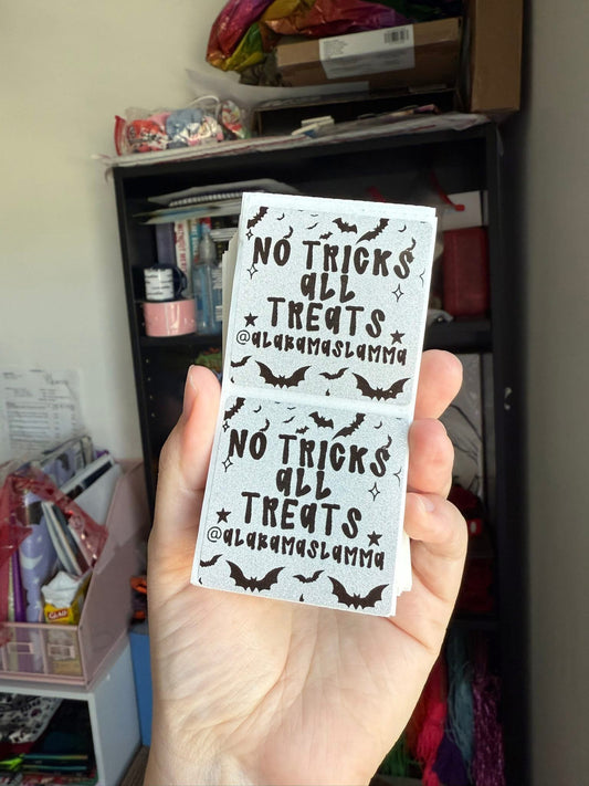 No Tricks All Treats - Silver Glitter