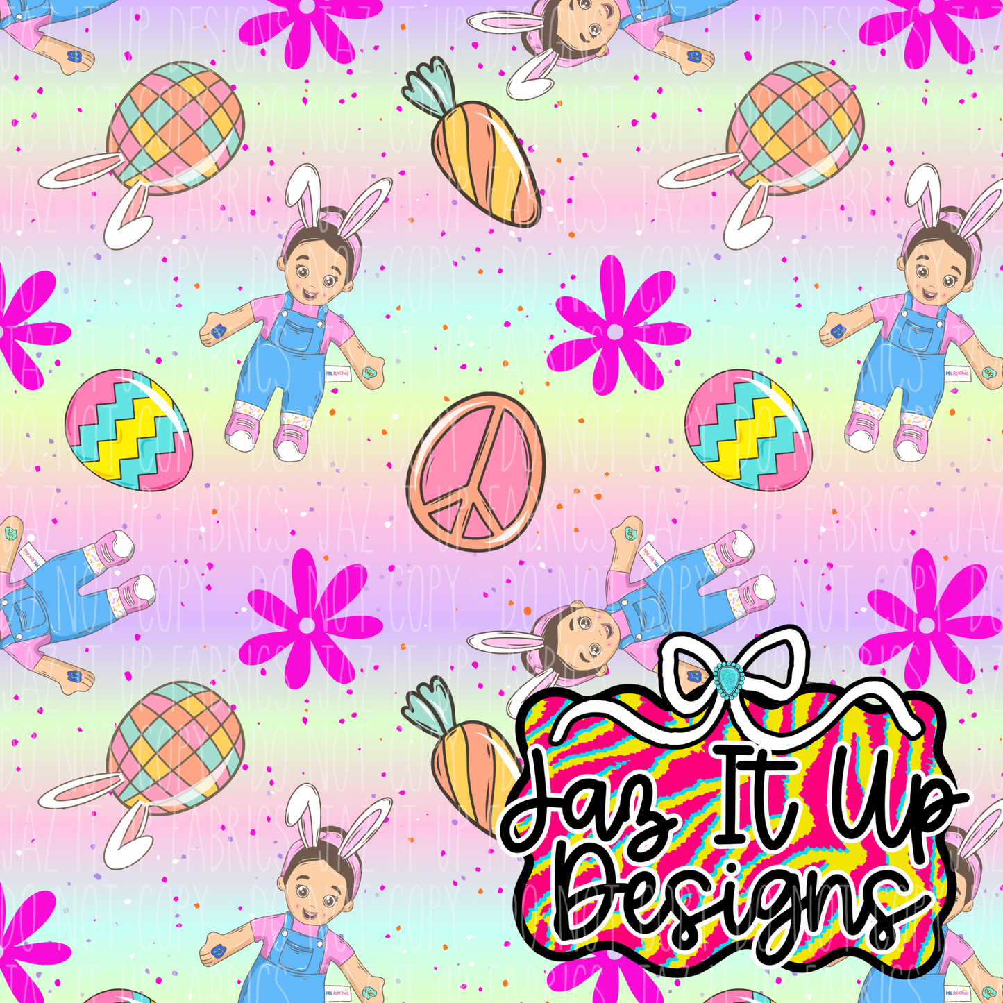 *Digital File* Rach Easter 300DPI Seamless File