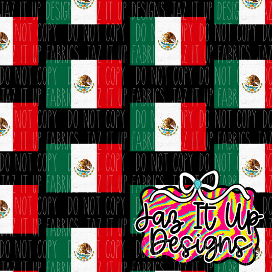 *Digital File* Mexico Flag 300DPI Seamless File