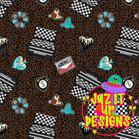 *Digital File* Tool Box Charms 300DPI Seamless File