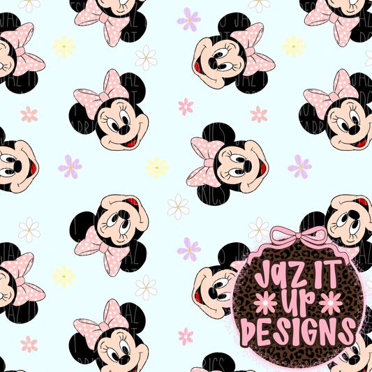 *Digital File* Min Spring 300DPI Seamless File