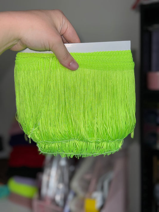 Lime Green Fringe