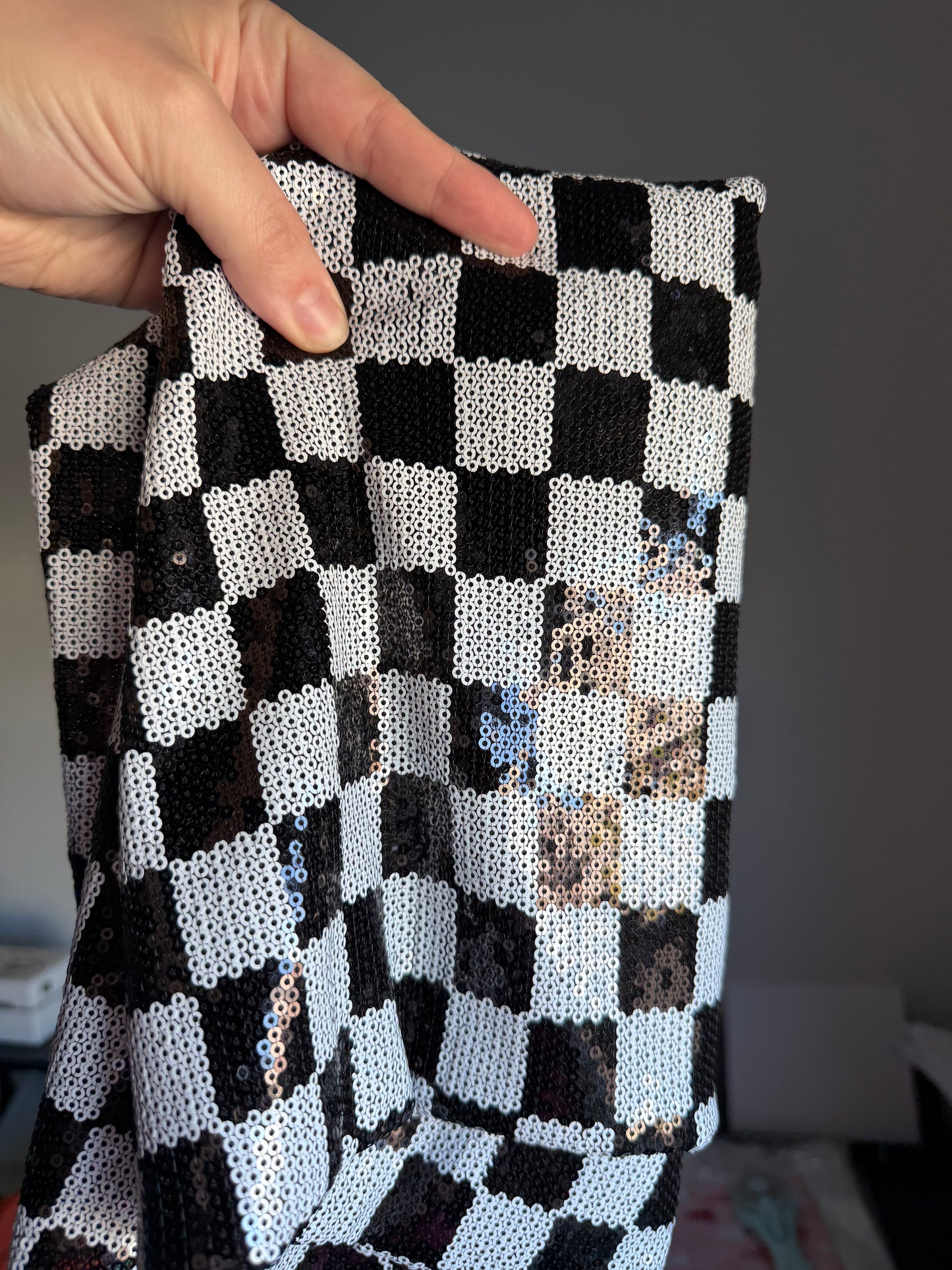 Checkered Sequins