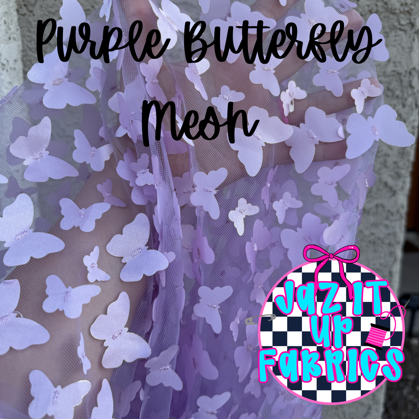 Purple Butterfly Mesh 1Y (RTS)
