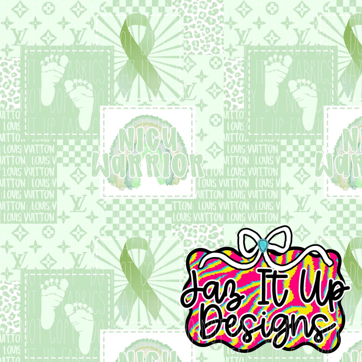 *Digital File* NICU Awareness 300DPI Seamless File