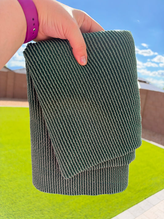 Single Yd Cut Urban Rib - Kelly