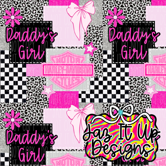 *Digital File* Daddy’s Girl 300DPI Seamless File