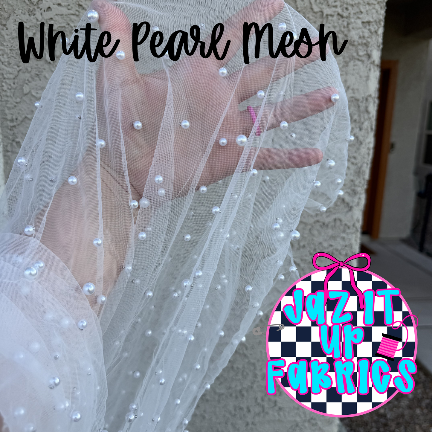 White Pearl Mesh 1Y (RTS)