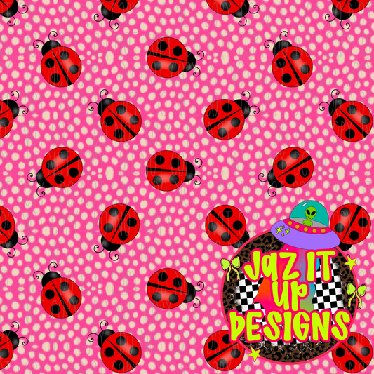 *Digital File* Lady Bug 300DPI Seamless File