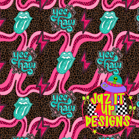 *Digital File* Yeehaw 300DPI Seamless File