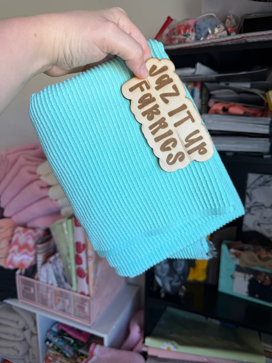 Single Yd Cut Urban Rib - Mint