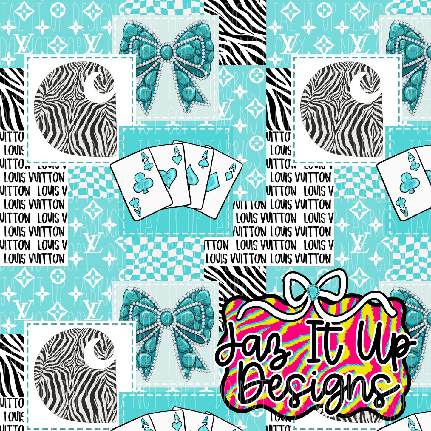 *Digital File* Zebra Car 300DPI Seamless File