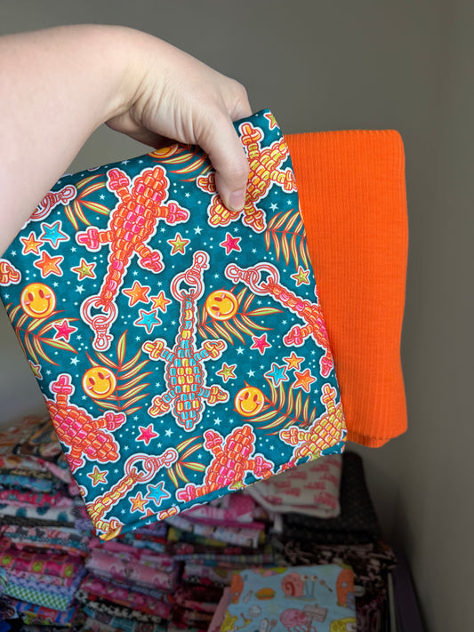 Lizard Beads Heavy 1Y + Orange Skinny 1Y