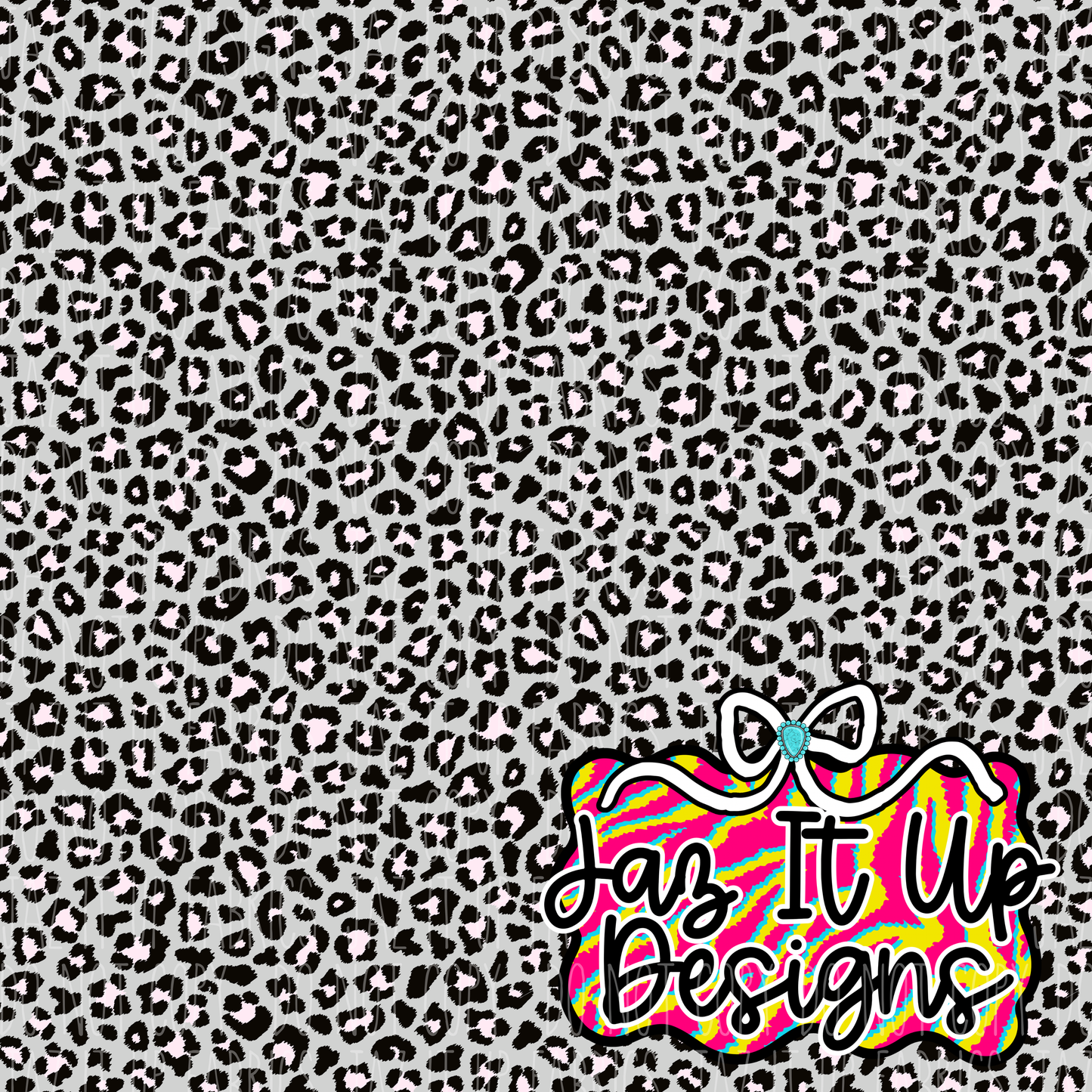 *Digital File* Leopard 300DPI Seamless File
