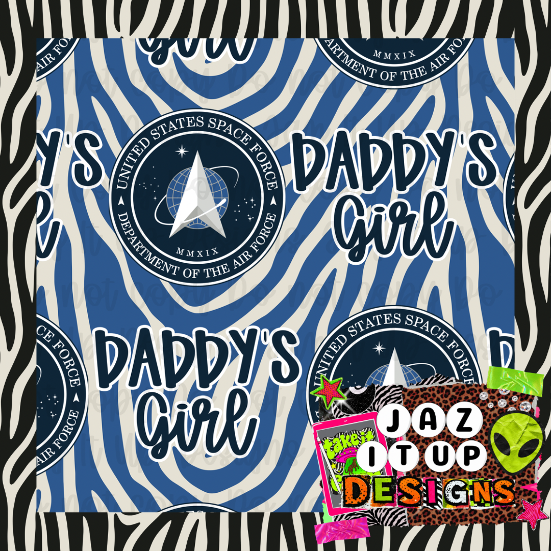 *Digital* 300DPI Seamless USSF Mama/Daddy Girl Bundle