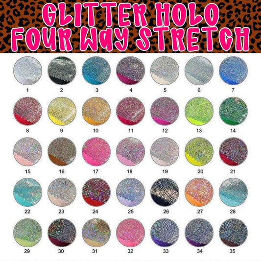 Glitter Holographic 4 Way by the Yd Preorder