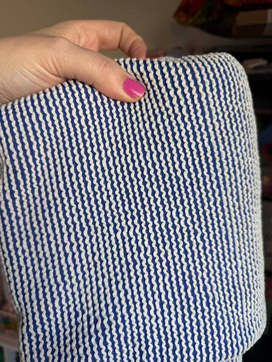 Blue White Urban Rib 1Y